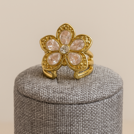 BAGUE ANTI STRESS FLEUR
