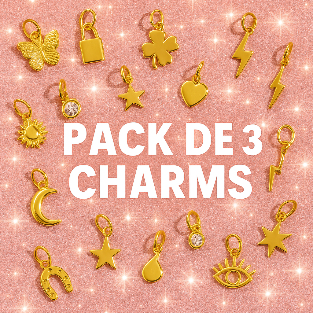 Pack 3 charms