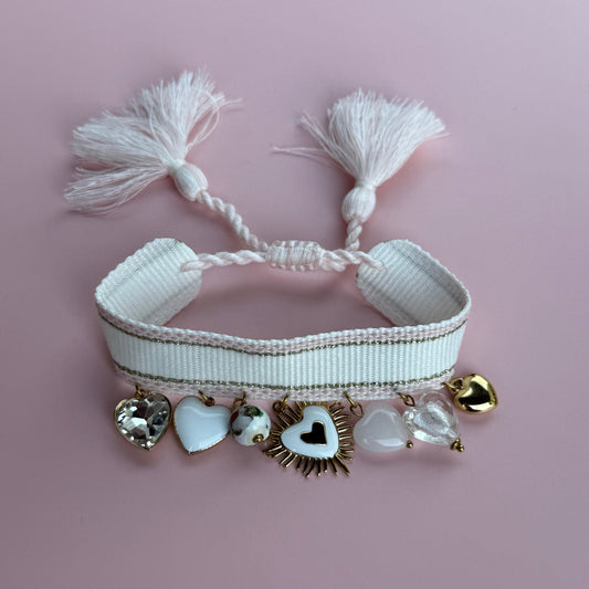 Le COEUR CRYSTAL (bracelet)