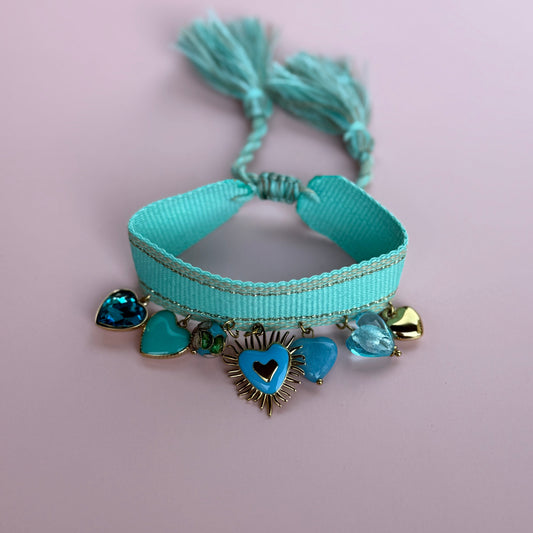Le COEUR AZUR (bracelet)