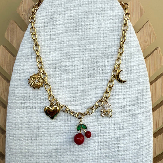 CHERRY MOON (collier)