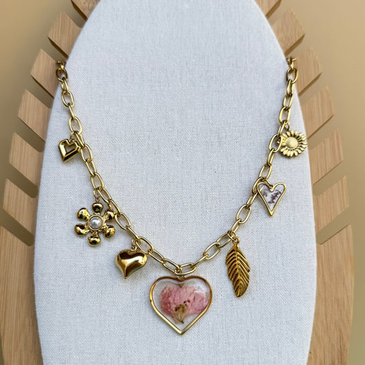 PÉTALE D'ÉTÉ (collier)